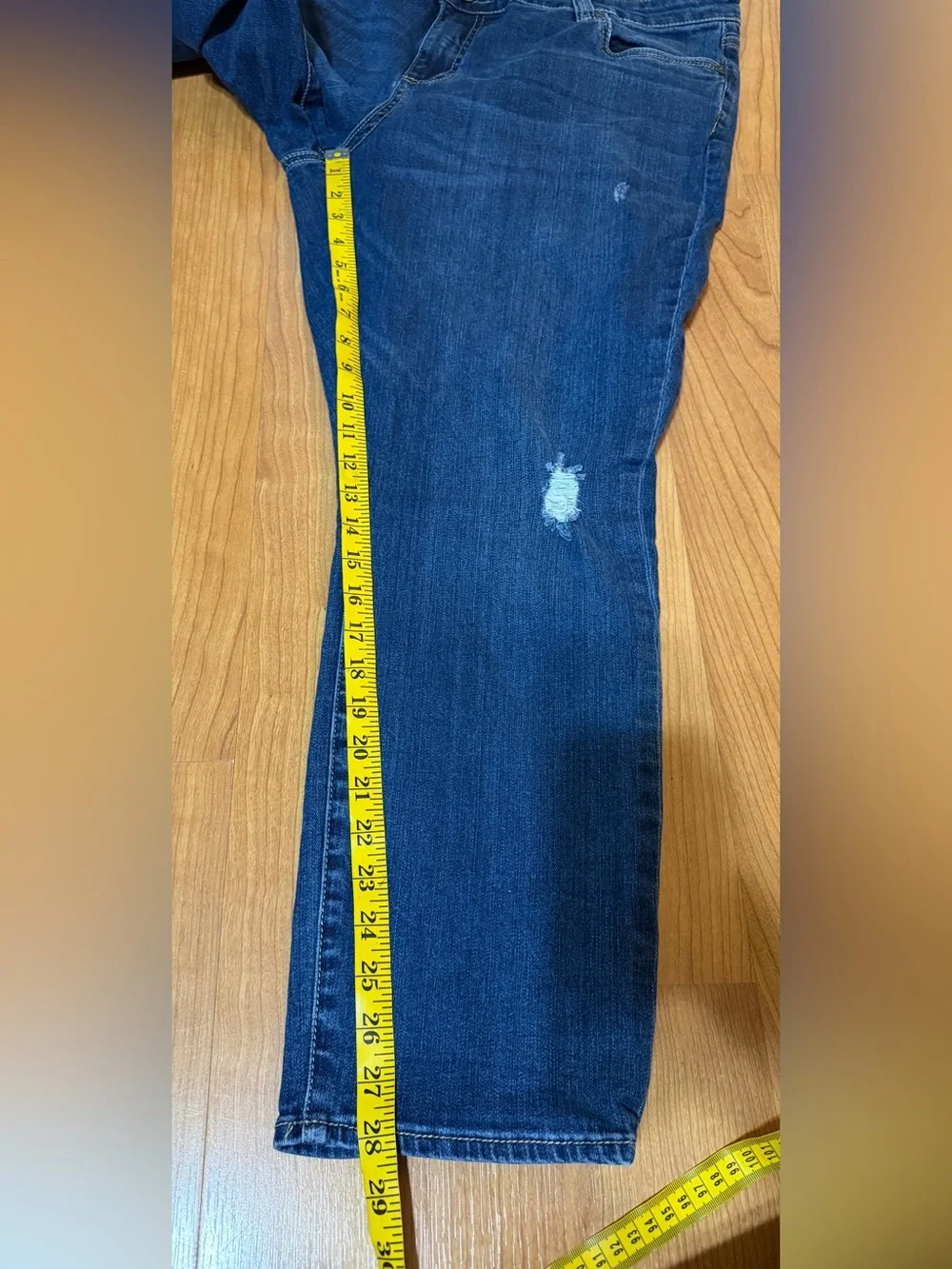 KUT From The Kloth Slouchy Boyfriend Jeans Women's 18W Medium Wash Stretch Denim